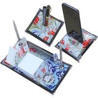 KM-300 3lü Kristal Masa Seti