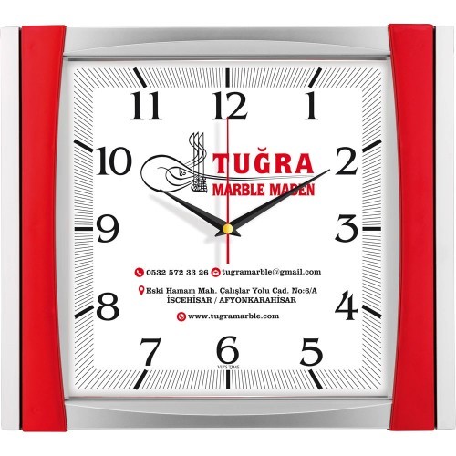 V30-515-K Plastik Duvar Saati